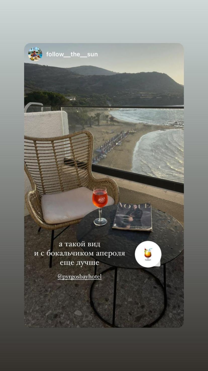 E.J. Pyrgos Bay Hotel Exteriér fotografie